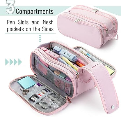 Large Capacity Pencil Case, Big Capacity Pencil Case, Big Pencil Pouch, Pencil Bag, Pen Case, Pen Pouch, Pen Bag, Pencil Pouches, Pencil Bags, Big Pencil Case, Large Pencil Case